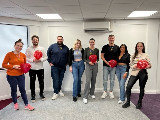 Compass Recruitment Solutions - Valentines Bake Off Blog 2023 winners photo